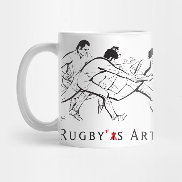 Rugby Sprint by PPereyra by Pablo Pereyra Art